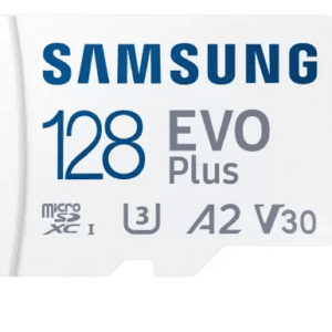 SAMSUNG Evo Plus 128 GB MicroSDXC Class 10 130 MB/s Memory Card With Adapter