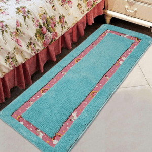 Saral Home Turquoise Blue Printed Runners
