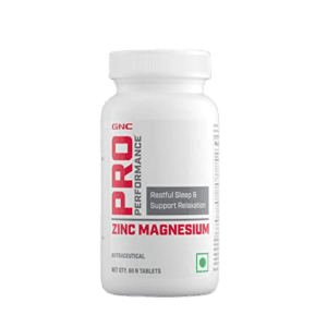 GNC Pro Performance Zinc Magnesium Amino ZMA Complex - For Restful Sleep & Relaxation