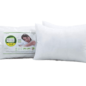 Recron Certified Dream Fibre Pillow 16X24, Fiber Microfiber White Pack Of 2