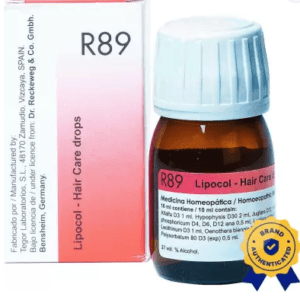 Dr. Reckeweg R89 Lipocol Hair care Drop for Anti-Hairfall & Hair volumizer Liquid