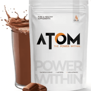 AS-IT-IS Nutrition ATOM Whey Protein 1kg with Digestive Enzymes | USA Labdoor Certified for Purity Whey Protein