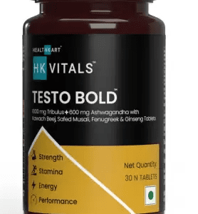 HEALTHKART HK Vitals Testo Bold, Testosterone Booster for Men, for Energy & Stamina