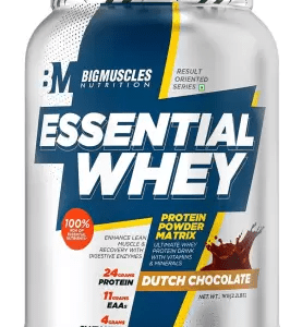 BIGMUSCLES NUTRITION Essential Whey Protein | 24g Protein with Digestive Enzymes, Vitamin & Minerals Whey Protein