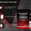 Nakpro Creatine Monohydrate Powder for Muscle Endurance & Recovery Creatine