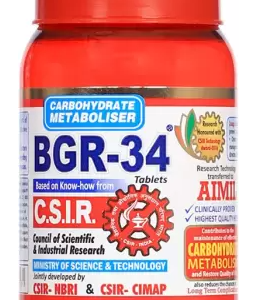 AIMIL BGR-34 tablets | Carbohydrate metaboliser