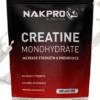 Nakpro Creatine Monohydrate Powder for Muscle Endurance & Recovery Creatine