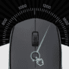 Portronics Toad 23 Adjustable DPI 2.4GHz / Runs on Single AA Battery, Upto 1600 DPI Wireless Optical Mouse