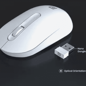 Portronics Toad 13, POR 1381 / Runs on single AA Battery,30 Lakhs+ click life,Upto 1200 DPI Wireless Optical Mouse