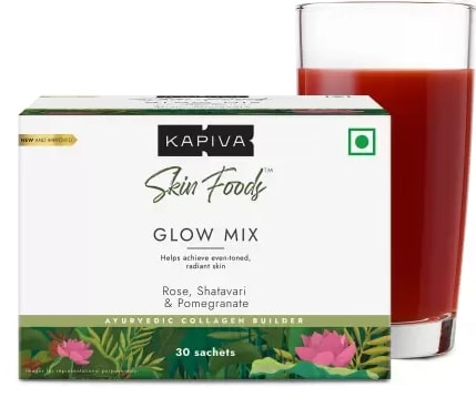 Achieve Luminous Skin with Kapiva Skin Foods Glow Mix Benefits and Ingredients