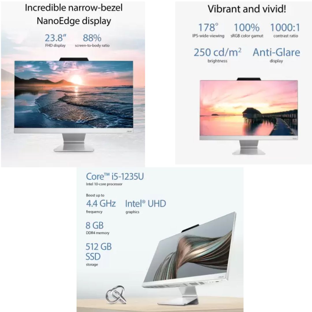 5 Insightful Quotes About ASUS Desktop AiO A3 Series with Touchscreen Intel 12th Gen Core i5