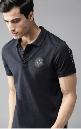 Roadster Men's Polo Collar T-shirt Versatile and Comfortable