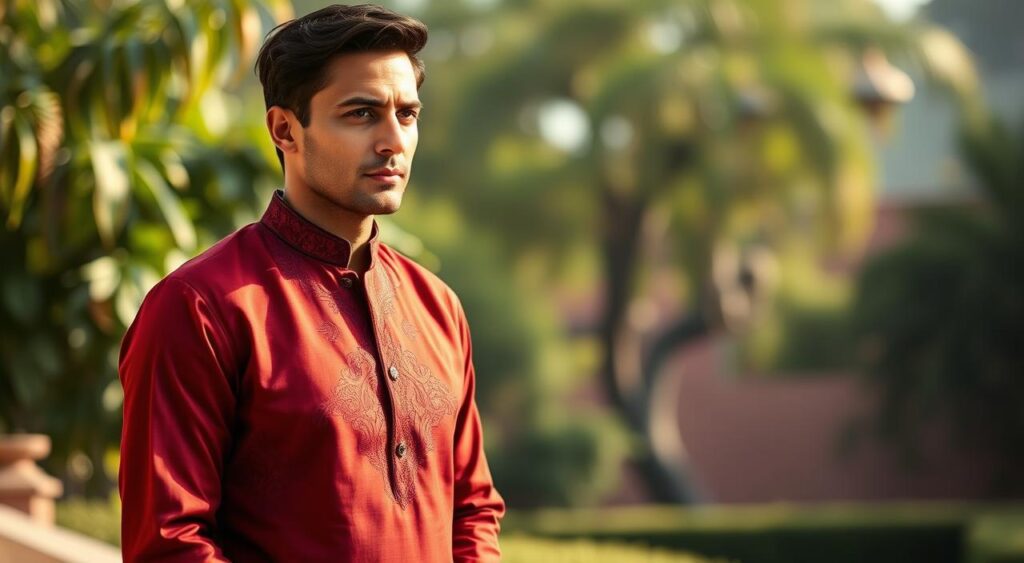 Sangria Men Kurta Sophisticated and Versatile