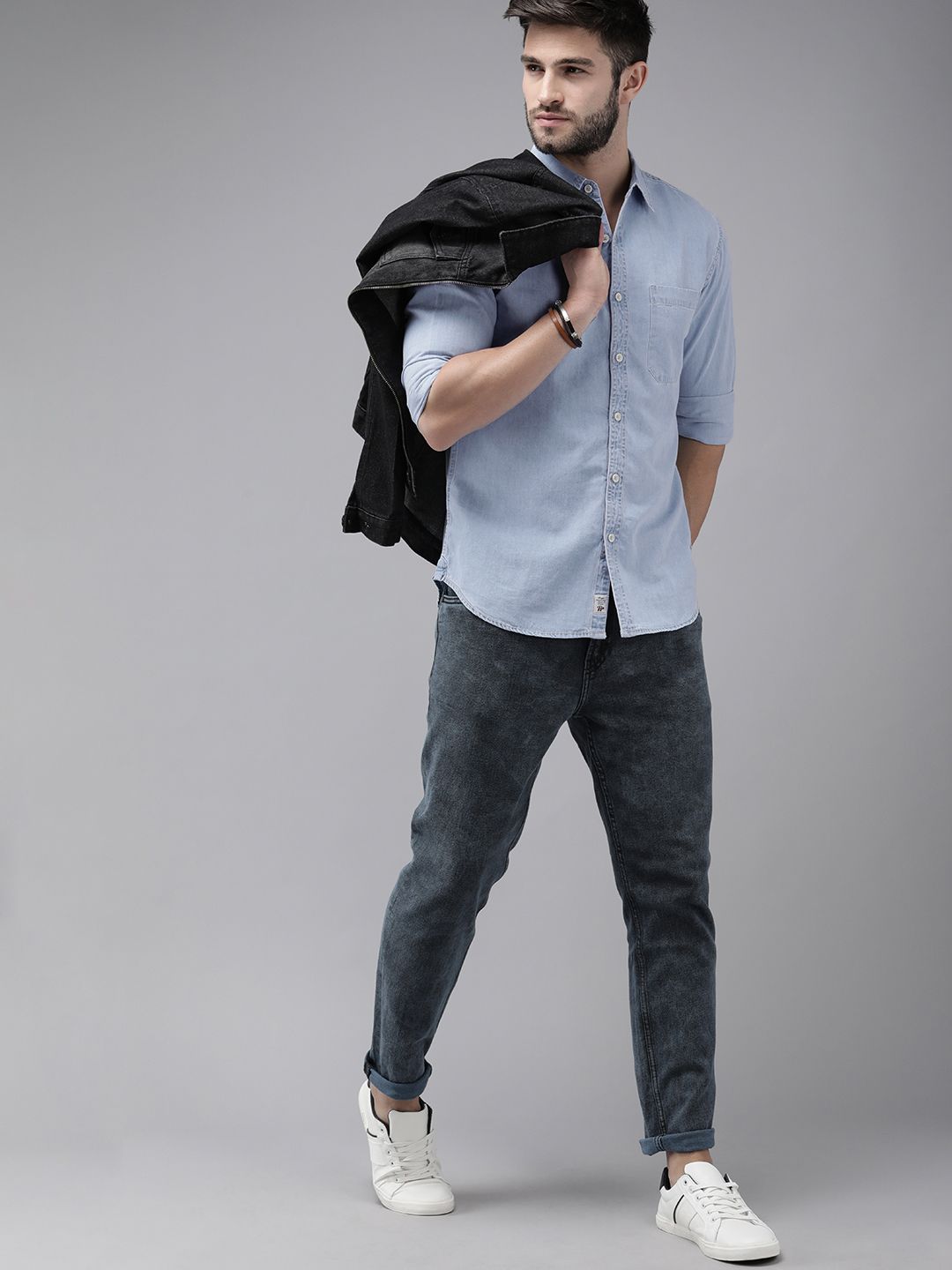 Stylish Roadster Men's Casual Shirt - Solid & Regular Fit