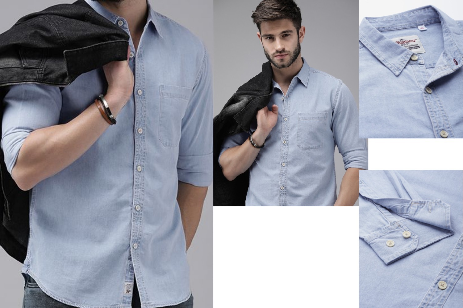Stylish Roadster Men's Casual Shirt - Solid & Regular Fit