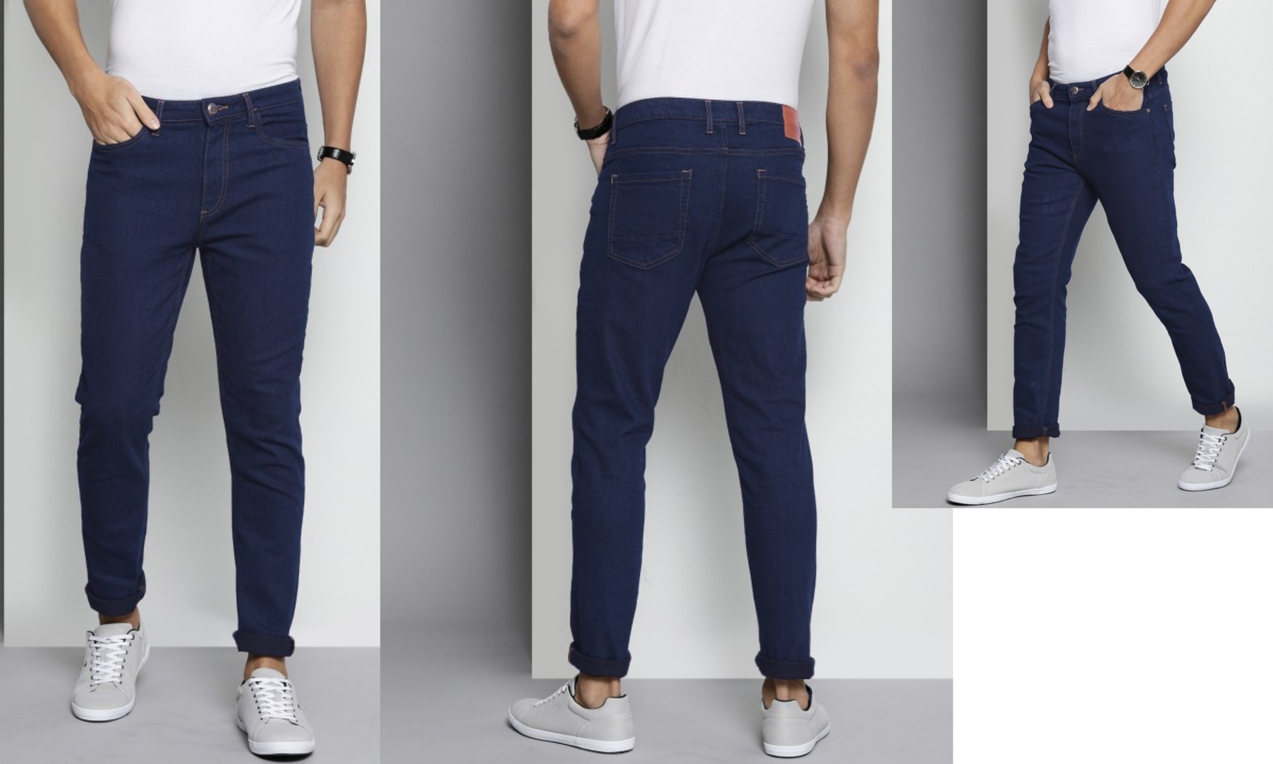 The Indian Garage Co Stretchable Jeans for Men
