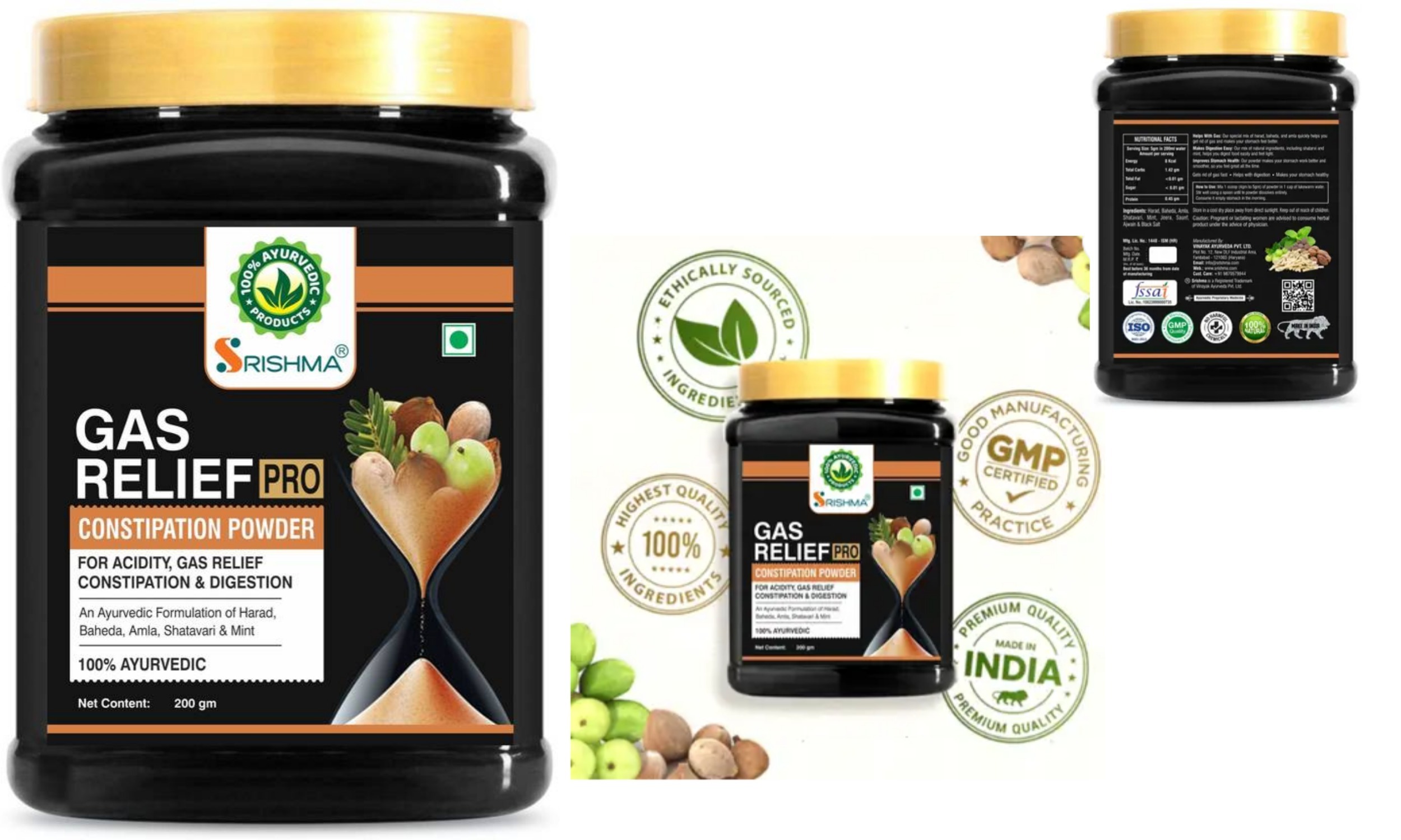 Gas Relief Churna Ayurvedic Remedy for Bloating