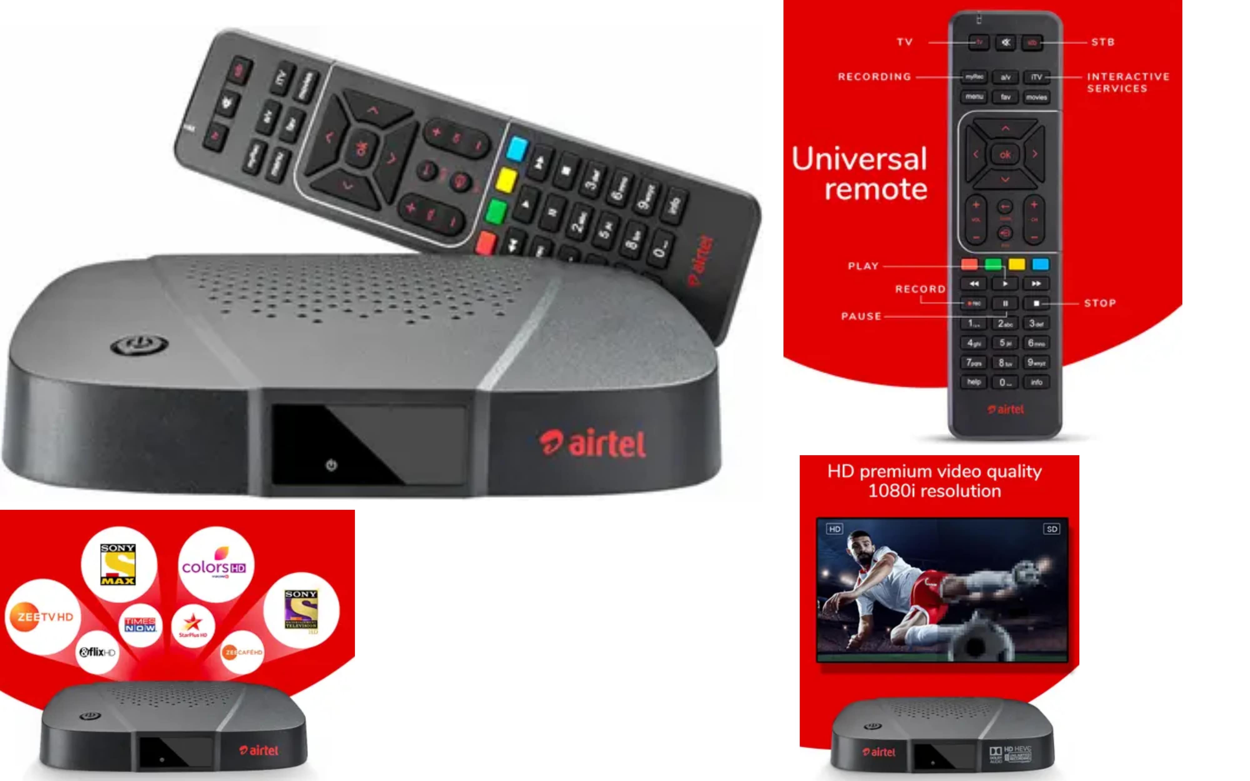 Buy TV HD Set Top Box – Clear & Crisp HD Viewing