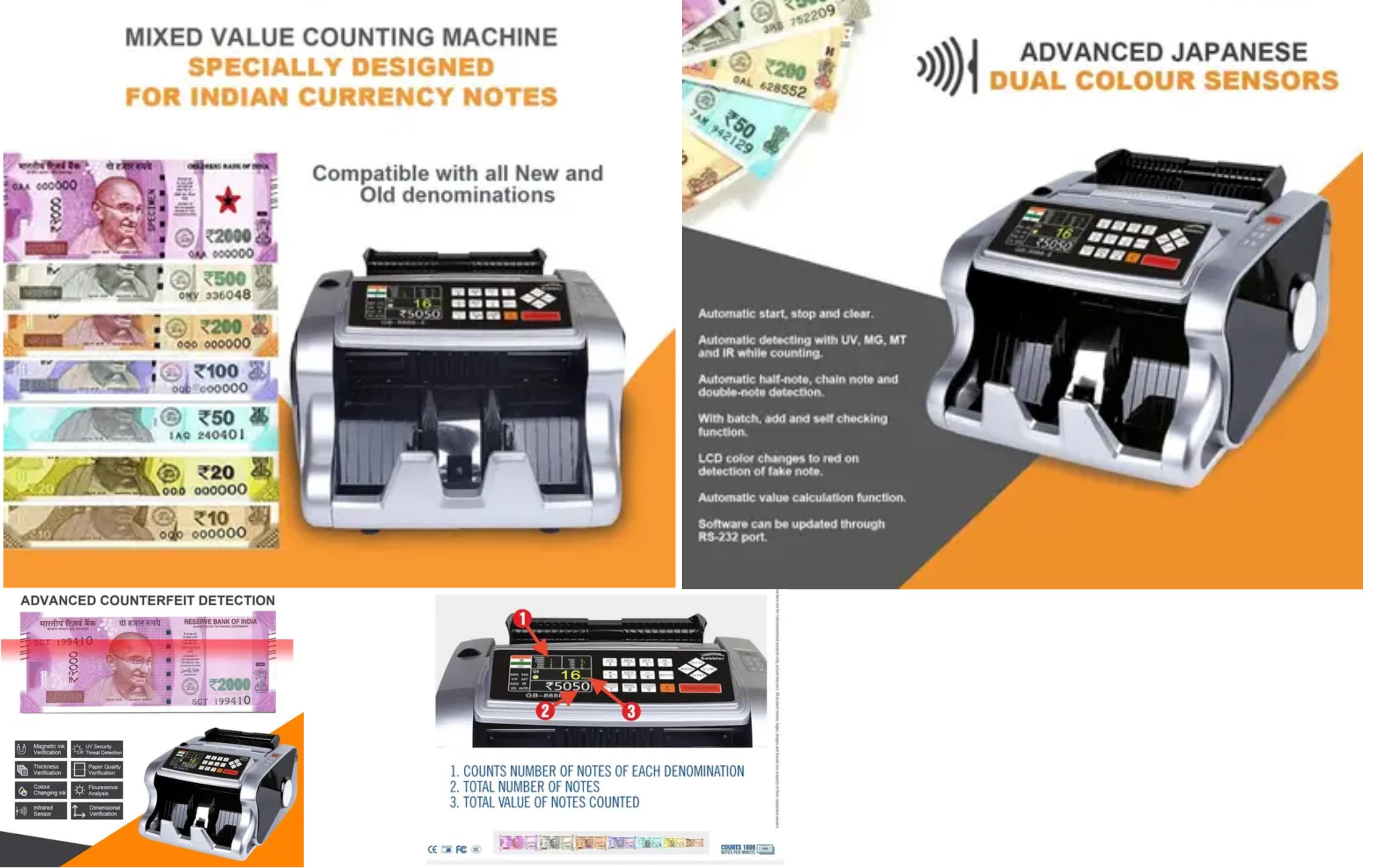 Fake Note Detection Machine - Accurate & Fast