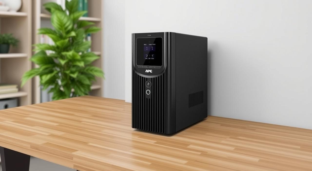 UPS Overload Protection 4 Outlet Plugs Reliable Power for Your Devices