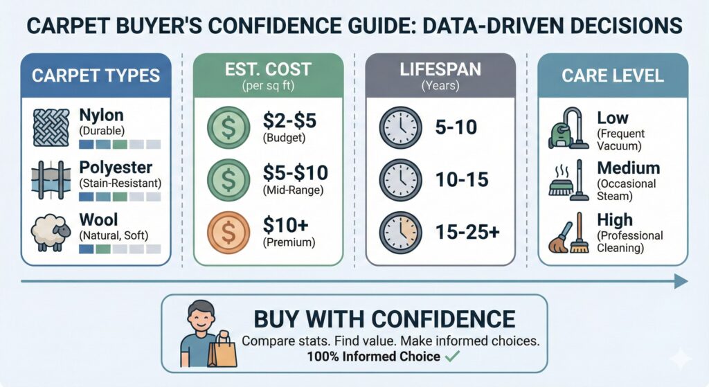 Carpet All the Stats, Facts, and Data You'll Ever Need to Know
