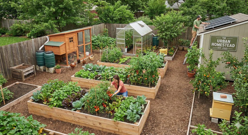 Transform Your Backyard How to Become Self-Sufficient on Just a Quarter Acre