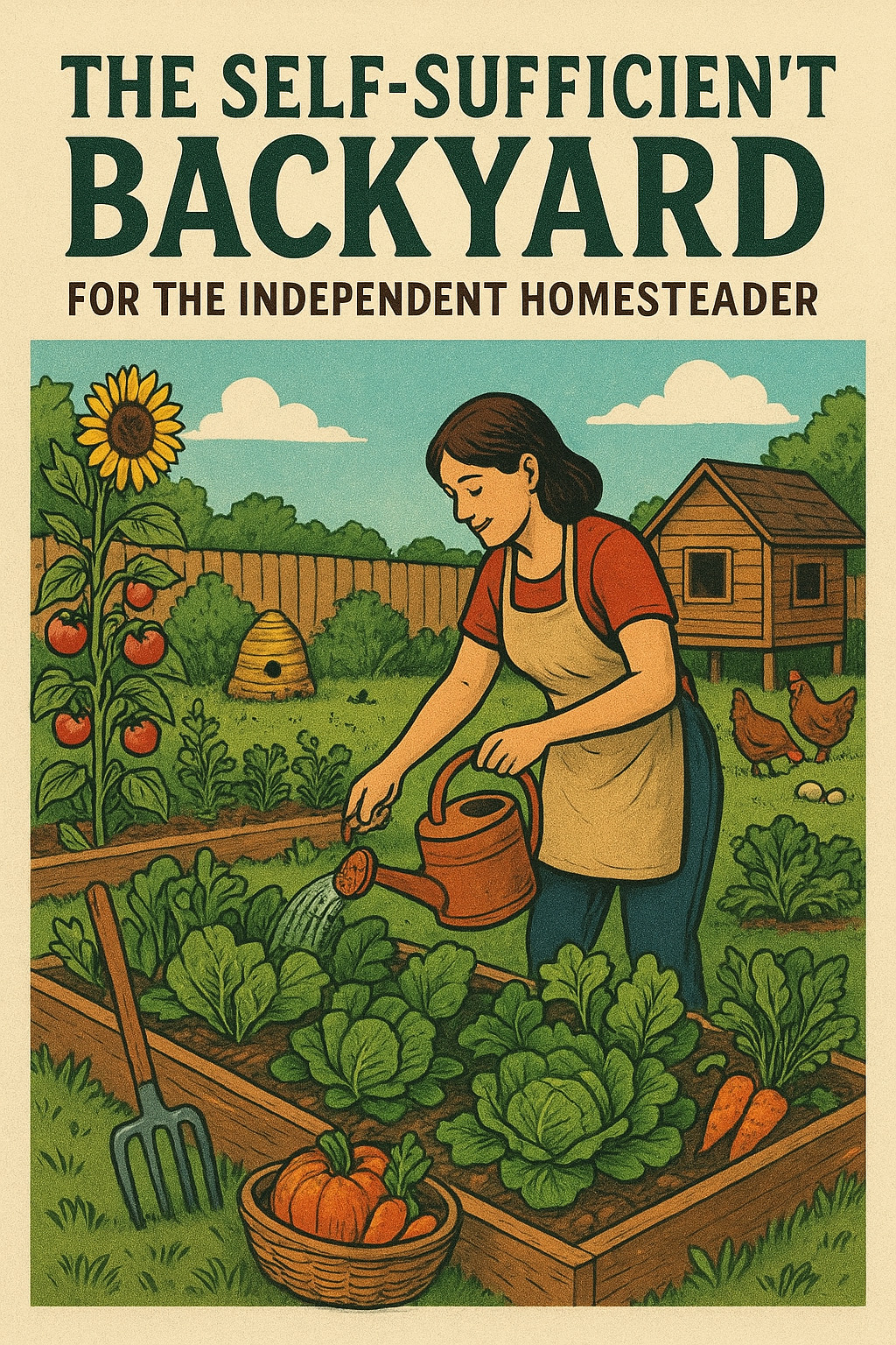 Transform Your Backyard How to Become Self-Sufficient on Just a Quarter Acre