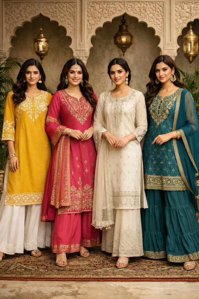 What Are the Latest Trends in Women’s Kurtas and Suits