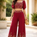 Women’s Top with Palazzo Co-Ords: Effortless Style Combo