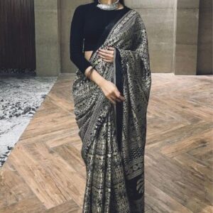 KALINI Ethnic Motifs Printed Saree