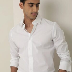 MISCHIEF MONKEY Classic Pure Cotton Long Sleeves Formal Shirt