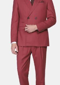 Blackberrys Men Rust Solid Suits