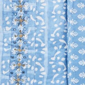 SALWAR STUDIO Ethnic Motifs Printed Pure Cotton Unstitched Dress Material