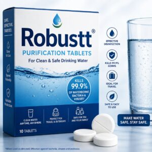 Crystal Clear Waters: Robustt Purification Tablets