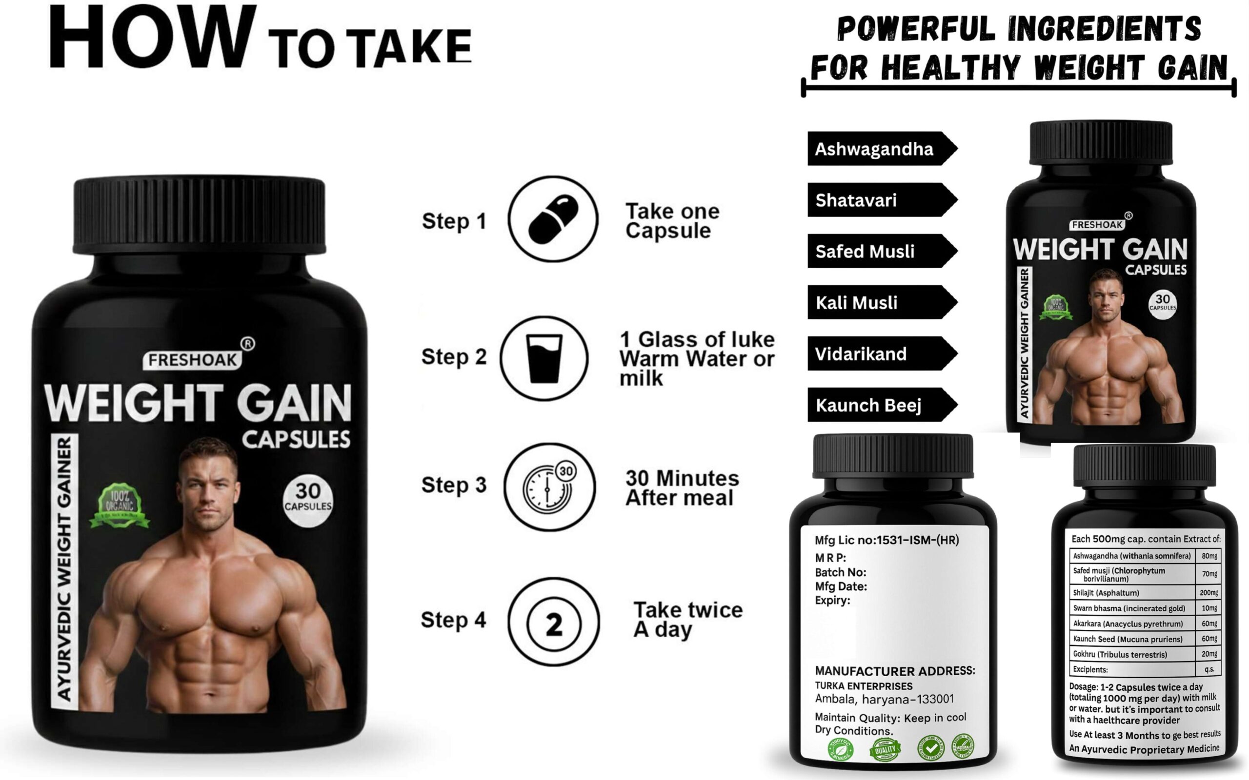 How to Use Freshoak Grow Weight Gainers Effectively