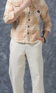 Roadster The Lifestyle Co Linen Relaxed-Fit Regular Trousers