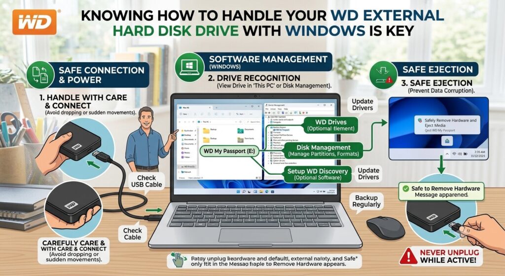 10 Things You Should Know About WD External Hard Disk Drive with Windows