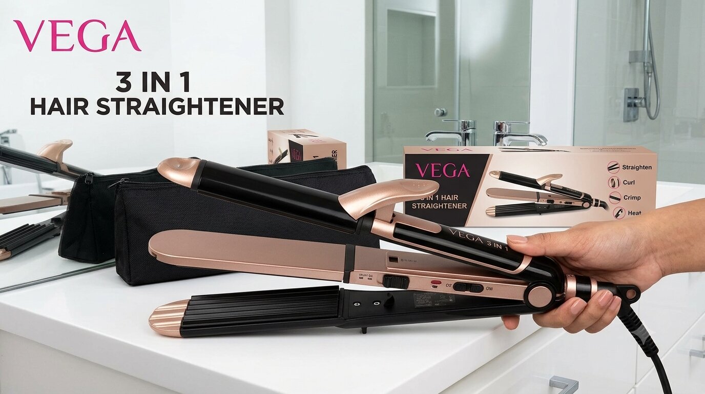 10 Up-and-Coming Trends About VEGA 3 In 1 Hair Straightener