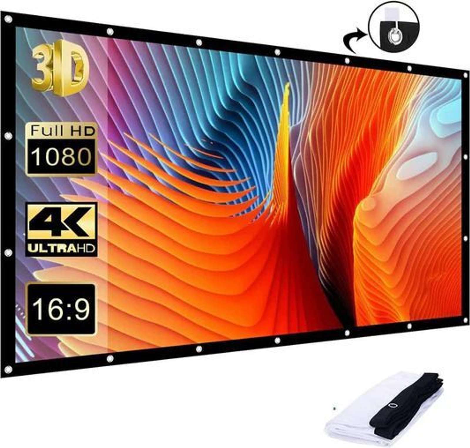 A Step-by-Step Guide to Dev Lite 100 Inch Projector Screen
