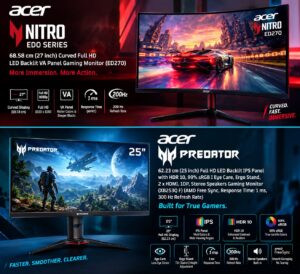 The Ultimate Cheat Sheet on Acer Gaming Monitor